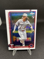 2025 Topps Chrome Update #USC8 Ryan Fitzgerald White Refractor /30