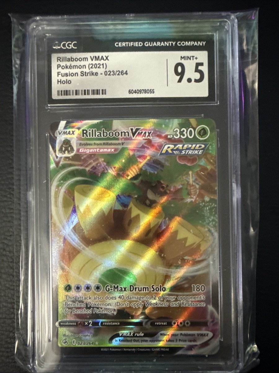 ICDB 。 LR三枚、SR各種 値段提示♪ Rillaboom VMAX 023/264 Swsh08: Fusion Strike Holo for sale