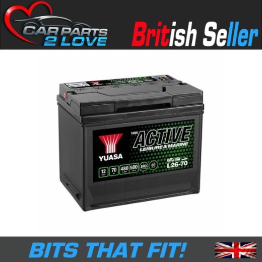 Yuasa L26-70 Leisure Battery 12V 70Ah 3Yr Wty For Horsebox Living Quarters Spec - Image 9