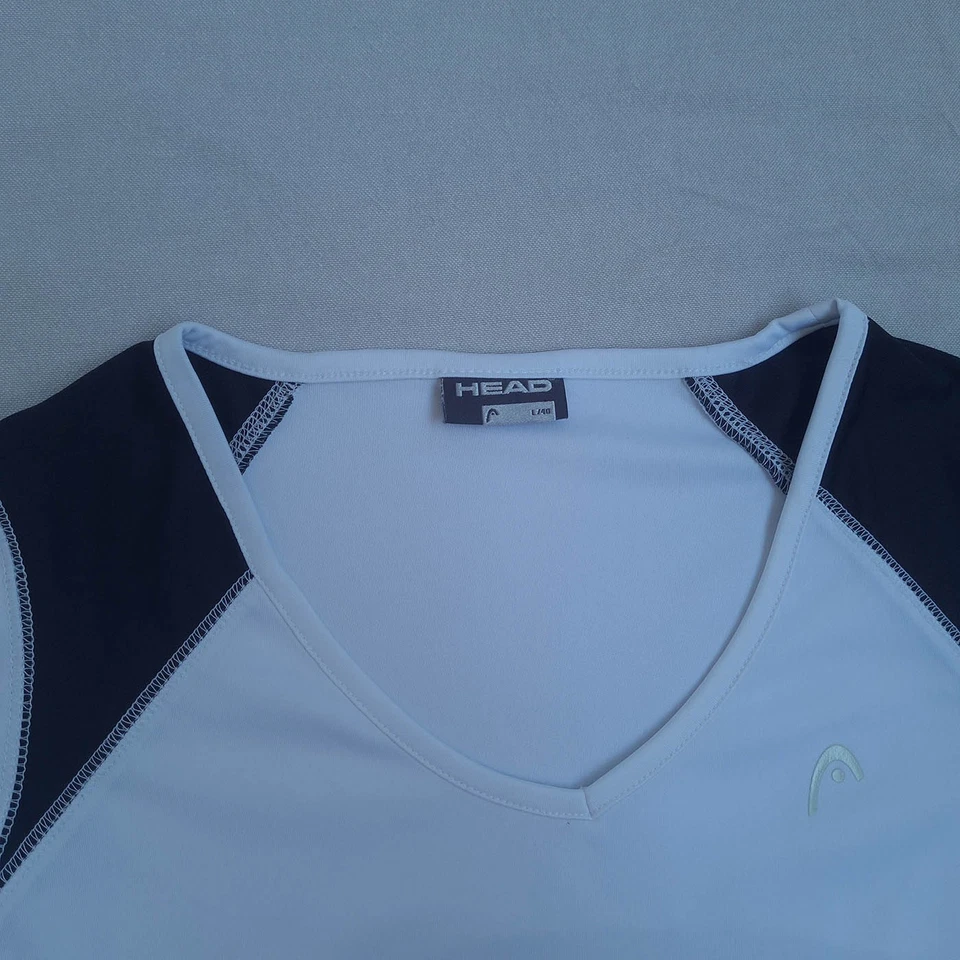 Camiseta de tenis Head para mujer talla L/40 camiseta de rendimiento ropa deportiva ligera Foto 3 de 4