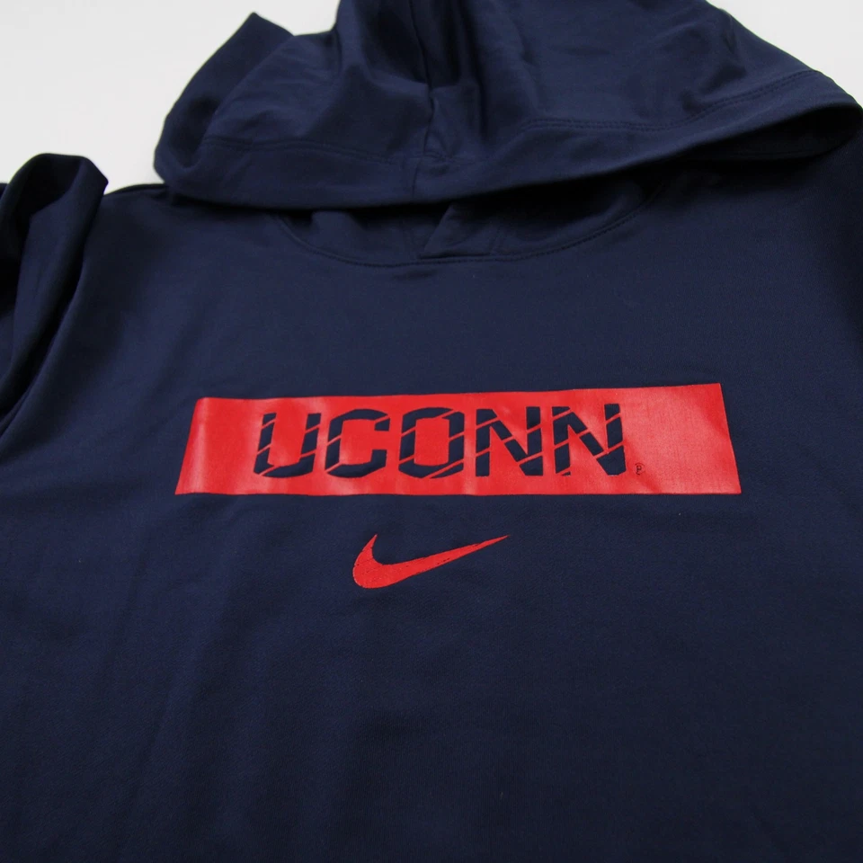 UConn Huskies Nike Dri-Fit Long Sleeve Shirt Women's Navy New - Image 4 of 4