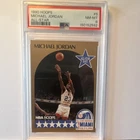 1990 Hoops Michael Jordan All-Star #5 PSA 8 Chicago Bulls NBA Trading Card