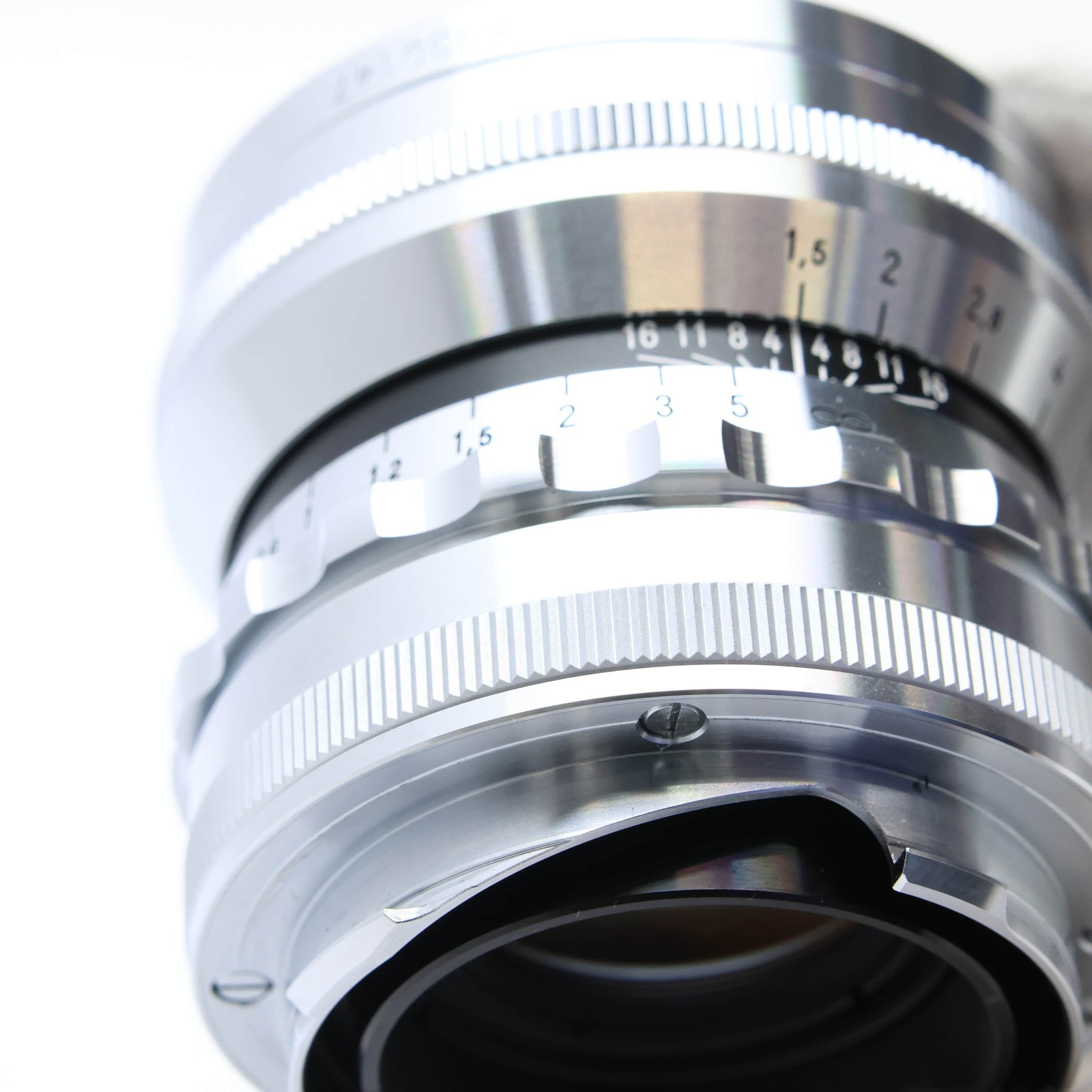 Voigtlander NOKTON 50mm F/1.5 Vintage ASPH. VM Silver (Leica M) -Near Mint- #241