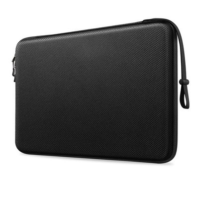 FINPAC Hartschale Laptop Hülle Tasche für 13-14 Pouces MacBook Air/Pro, schwarz 