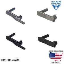 Wilson Combat 1911 .45 Extended Slide Stop Release Lever Steel 102B 102S 7B 7S