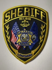 Calcasieu Parish Louisiana Sheriff Patch