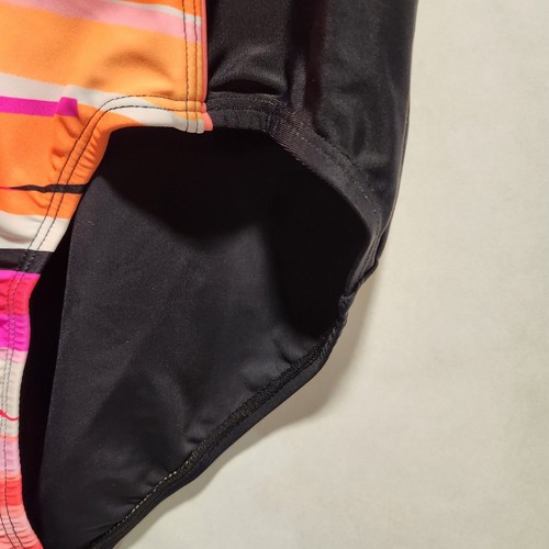 ZEROXPOSUR Youth Girls Swim Set 2 piece Hi-Viz Neon Size X- Large 16 *NEW* - Picture 6 of 12