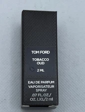 Tom Ford Tobacco Oud Eau de Parfum EDP Sample Spray .07oz, 2ml DISCONTINUED 