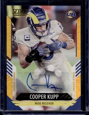 2021 Score #253 Cooper Kupp Signatures Gold Zone #/50