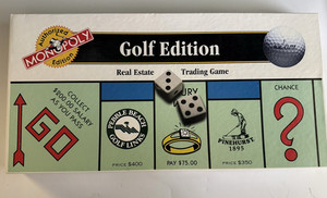 Golf Edition Monopoly | eBay