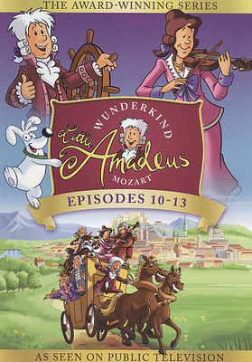 WUNDERKIND LITTLE AMADEUS MOZART DVD EPISODES 10-13 AS SEEN ON