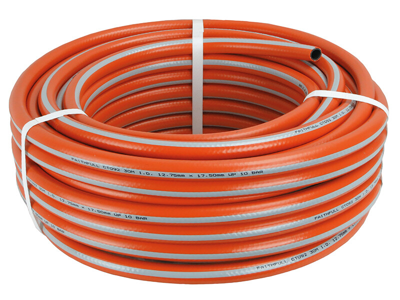 Faithfull Prestige Resistente Giardino Tubo 30m 12.5mm (1.3cm) Diametro