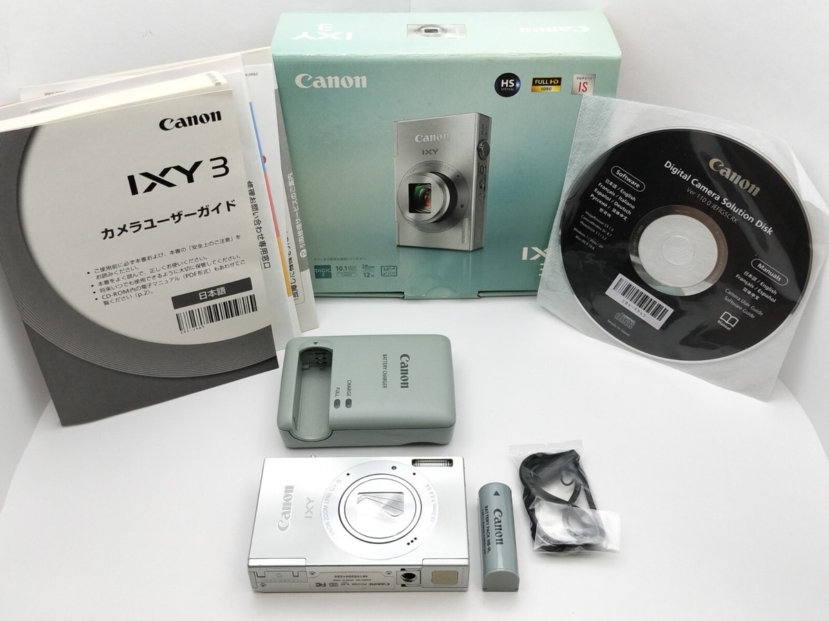 MINT] Canon IXY 3 PowerShot ELPH 520 HS 12.0x Silver Digital