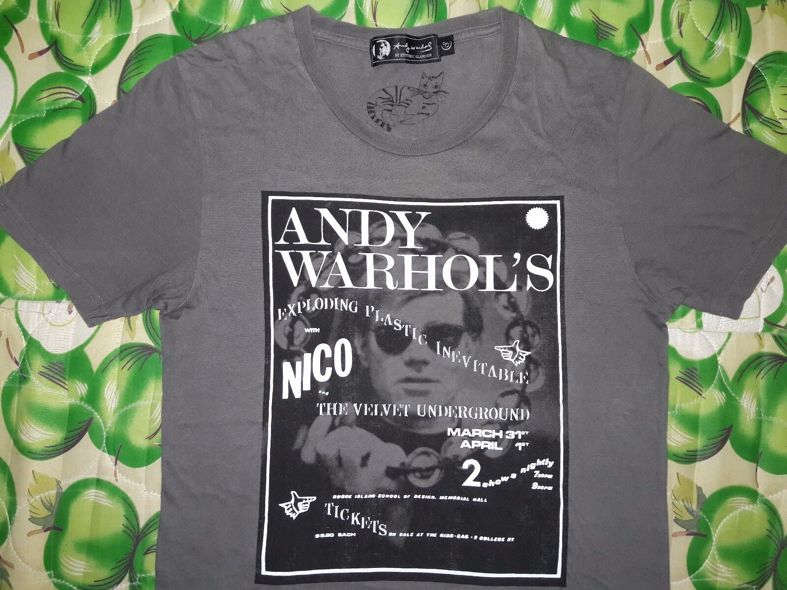 ANDY WARHOL BY HYSTERIC GLAMOUR THE VELVET UNDERGROUND MEN S T