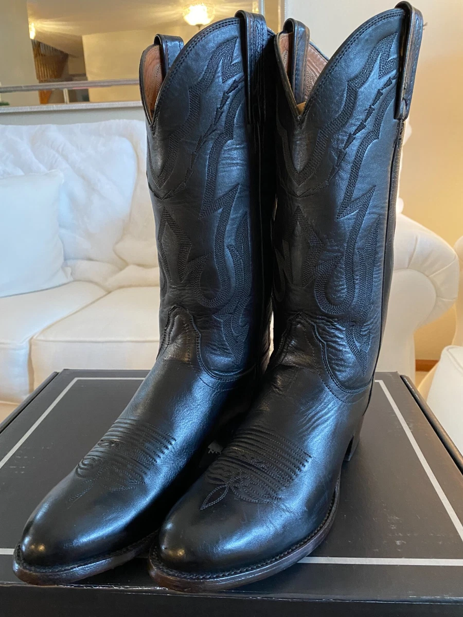 mens western dress boots