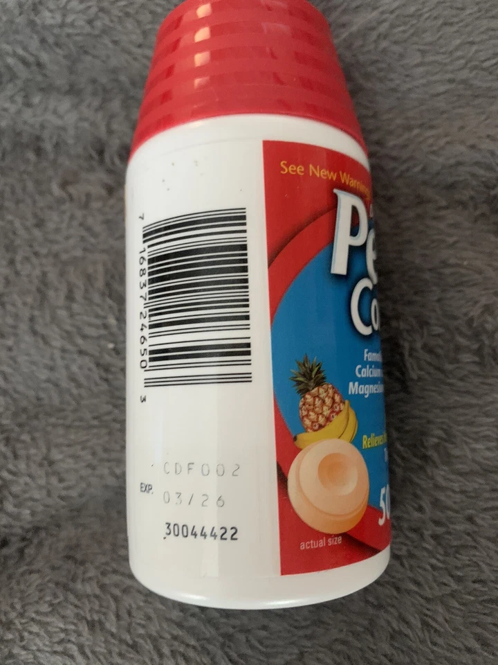 Pepcid Completo Reductor de Ácido + Tabletas Masticables Antiácidas Frutas Tropicales 50 Unidades Foto 2 de 4