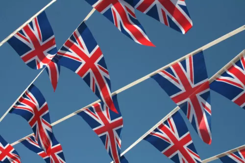 33FT Ve Day Bunting D-Day Decorations , Remembrance Day Union Jack Flags Bunting - Picture 6 of 14
