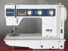 ELNA Air Electronic SU Sewing Machine Table Model EXCELLENT **FRESHLY SERVICED**