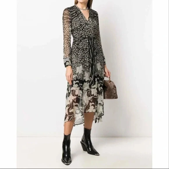 All saints cheap liza dress