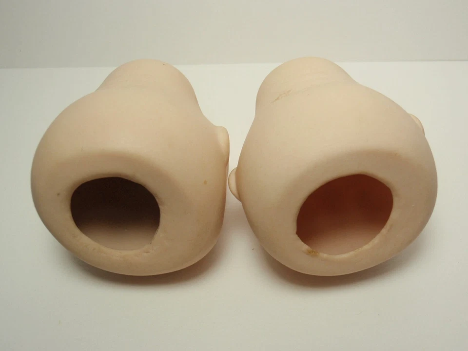 Lote 5 Muñecas de Cerámica Bisque Cabeza Pequeña Parte Artesanal Alemania: Horsman, K R Foto 4 de 4