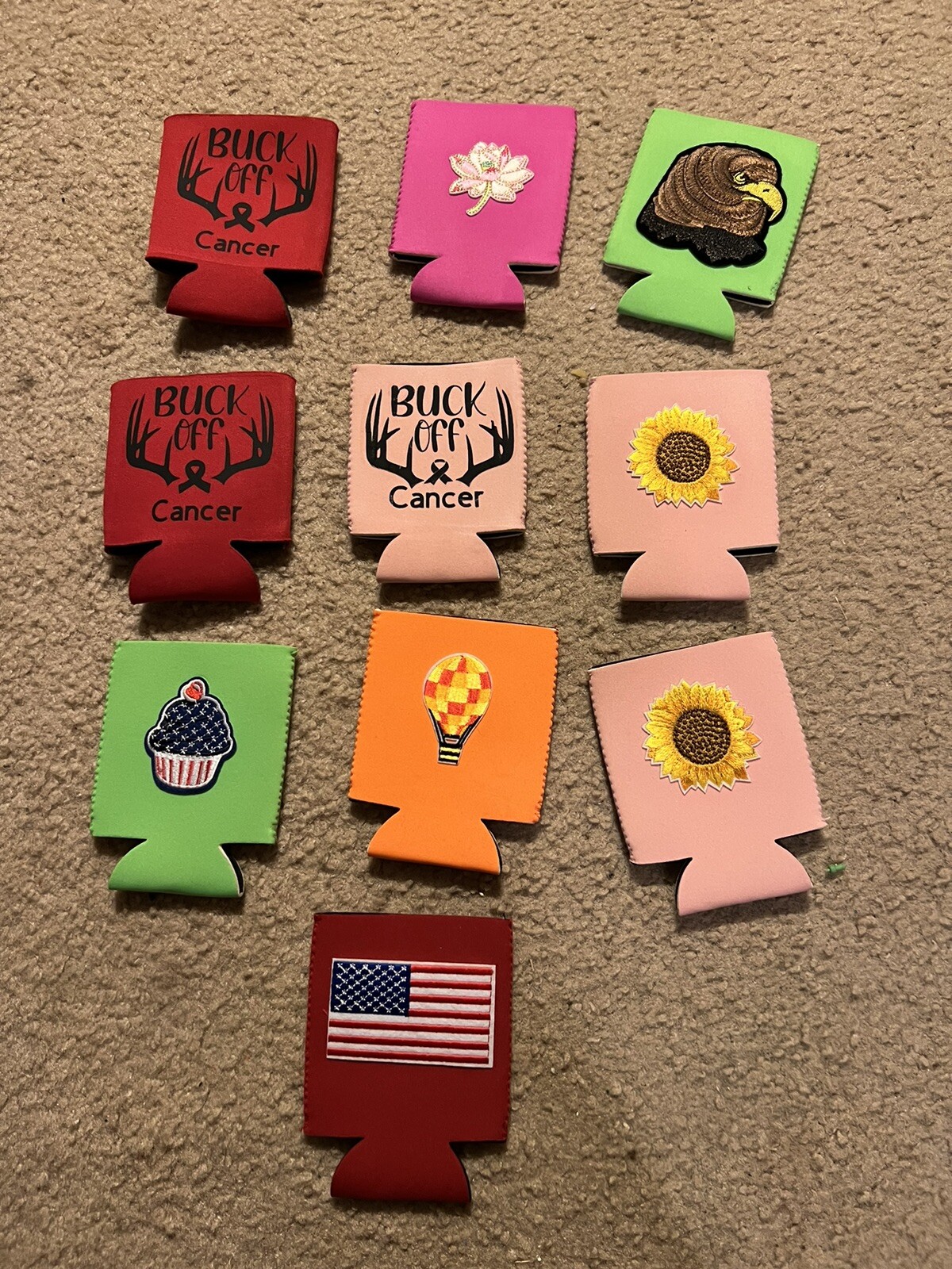 Misc Lot of 10 can soda beer Koozies Coozies eBay