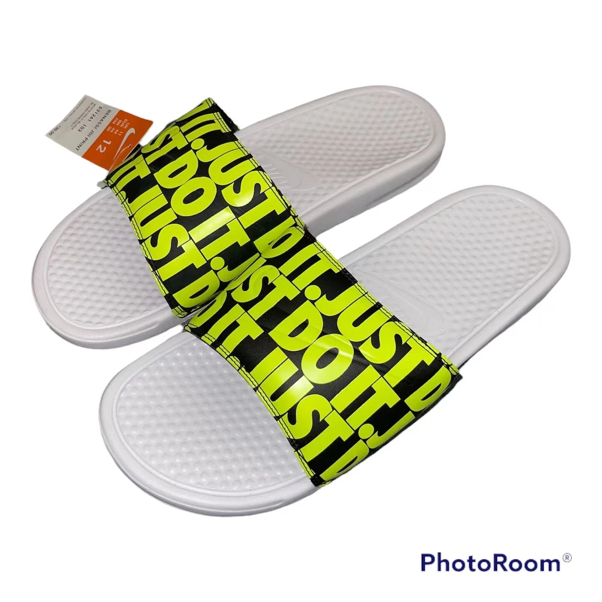 Nike flip flops hotsell just do it