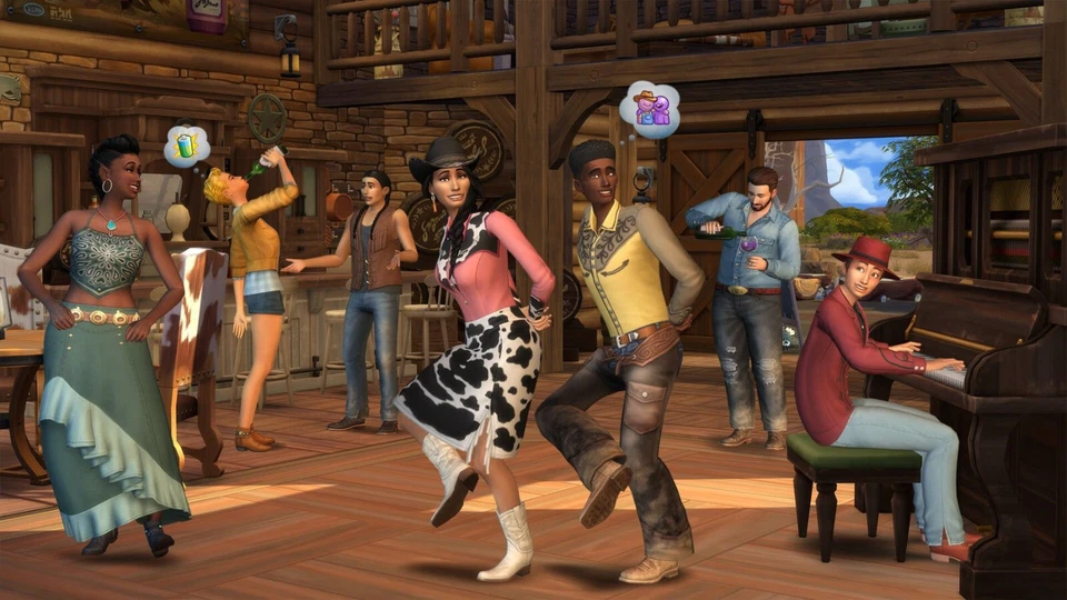 Die Sims 4 Pferderanch-Erweiterungspack (PC, 2023, Nur EA APP Key Download Code) - Bild 4 von 4