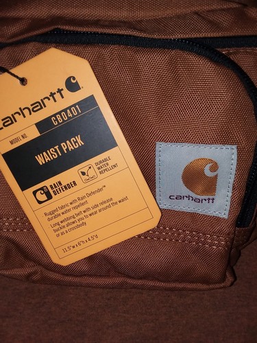 Carhartt Waist Fanny Pack Outdoors Zip Bag Running Belt Pouch Hiking Cross Body - Picture 5 of 5