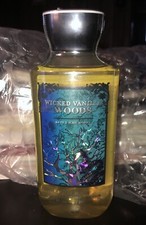 Bath Body Works Wicked Vanilla Woods Body Wash 10 oz New Halloween