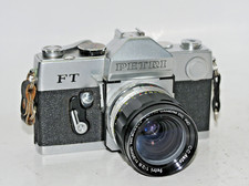 Petri FT SLR 35mm Film Camera FT w 35MM F/2.8