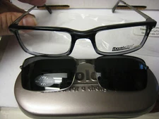 Revolution Eyeglass Frame W/ Magnet sun shade RMM 220 GRDM  54-20-140 w/case USD
