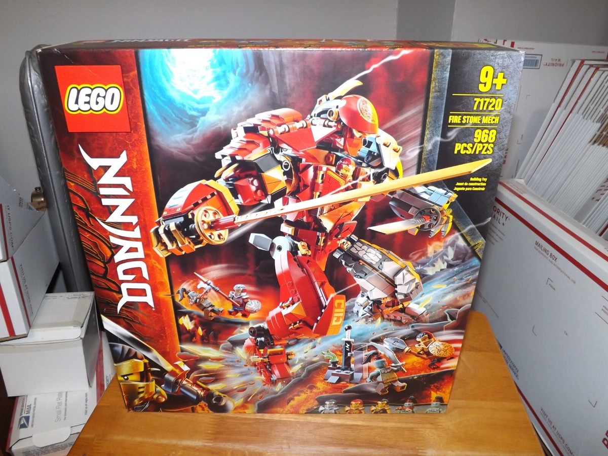 LEGO NINJAGO FIRE STONE MECH 968 PCS 71720 NIB 2020 RETIRED | eBay