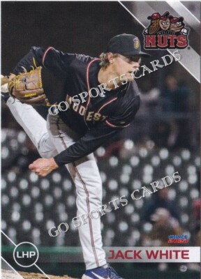 2024 Modesto Nuts Jack White RC Rookie Mariners Minor League Baseball Card