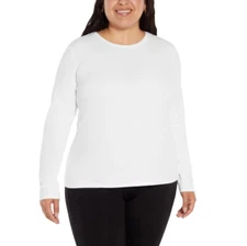 Banana Republic Ladies' Long Sleeve Tee XL, 2pcs(BLACK&WHITE) pack-XL - NEW OEM