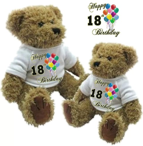 Personalised Happy 18th Birthday Teddy Bear – A Treasured Keepsake and Perfect G - Picture 4 of 8