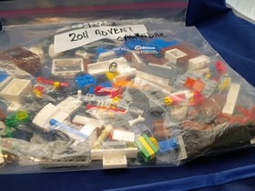 LEGO 7553 City Advent Calendar 2011 Used But Great Condition - Free Shipping 