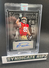 2025 Panini National Treasures Genre Graphs George Kittle Autograph /99 !!!