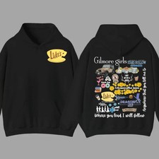 Gilmore Girls Hoodie, Luke's Diner and Stars Hollow Iconic Design