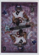 2023 Wild 5 Card Draw Stacked Deck 1/1 Tommy DeVito #DK-TD Rookie RC s5q. rookie card picture