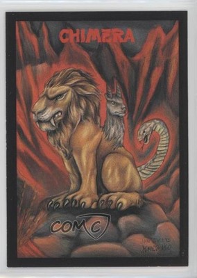 1991 Morrison Entertainment Monster in My Pocket Retail Chimera #30 kn8