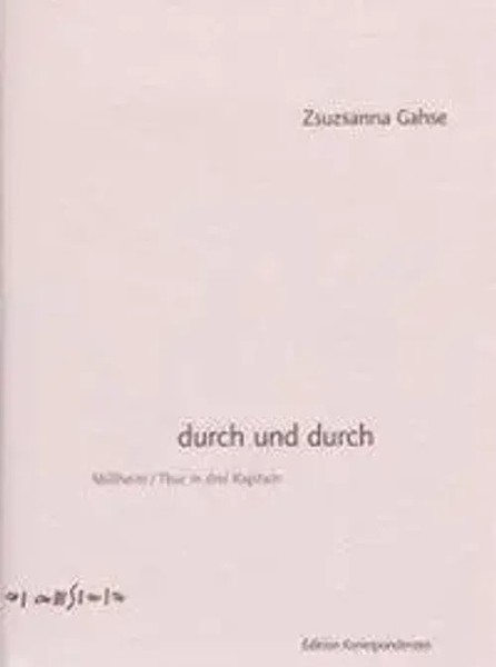 Zsuzsanna Gahse | Durch Und Durch | Buch | Deutsch (2004) | 176 S.-image