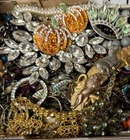 Vintage & Modern Some Signed Costume Jewelry Lot Full Small Priority Box # 140