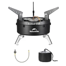Naturehike Camping Gas Stove for IGT Table, Portable Isobutane Stove with Sto...