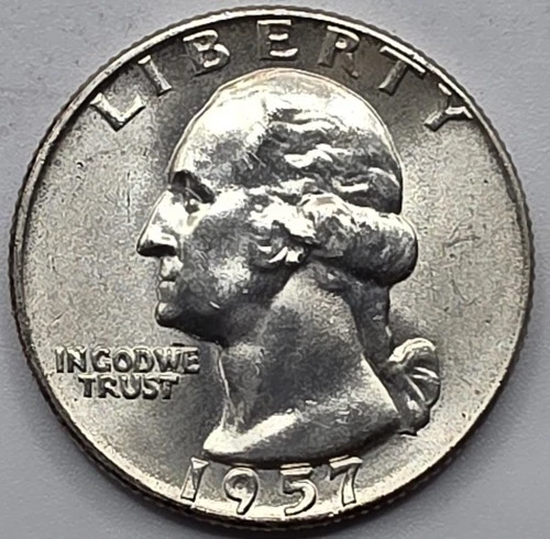 *SILVER* 1957-D  Washington Quarter -《Great Way To Buy Silver!!》