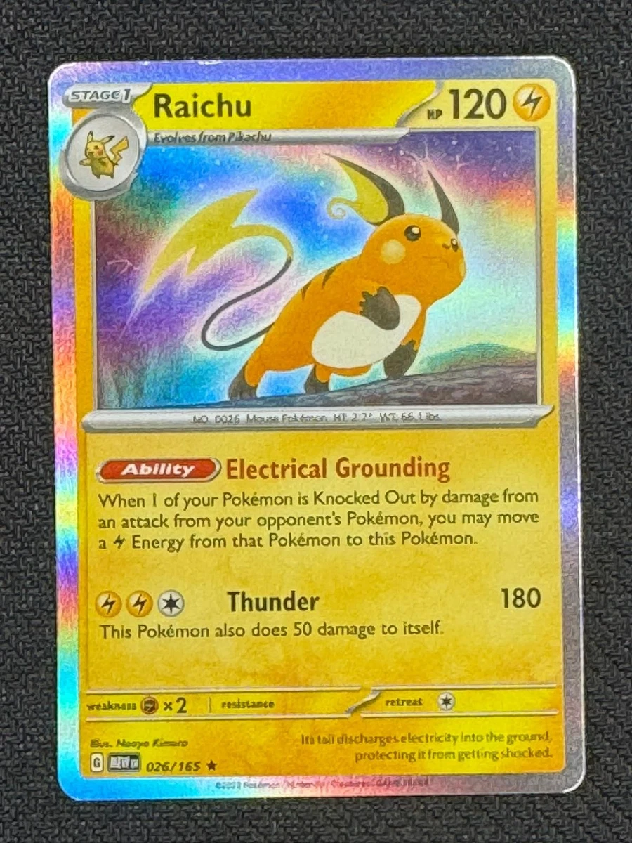 Raichu 026/165 Sv: Scarlet & Violet 151 for sale | eBay