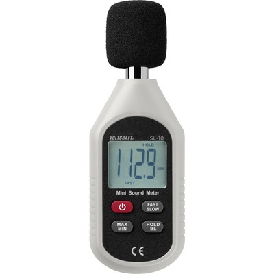 VOLTCRAFT Schallpegel-Messgerät   SL-10 30 - 130 dB 31.5 Hz - 8 kHz
