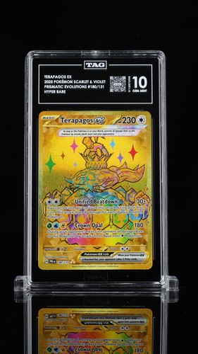 Terapagos ex graded TAG 10 for sale on eBay