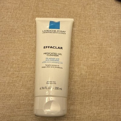 La Roche-Posay Effaclar Medicated Acne Gel Cleanser 200ml 6.76 Oz Exp 2028