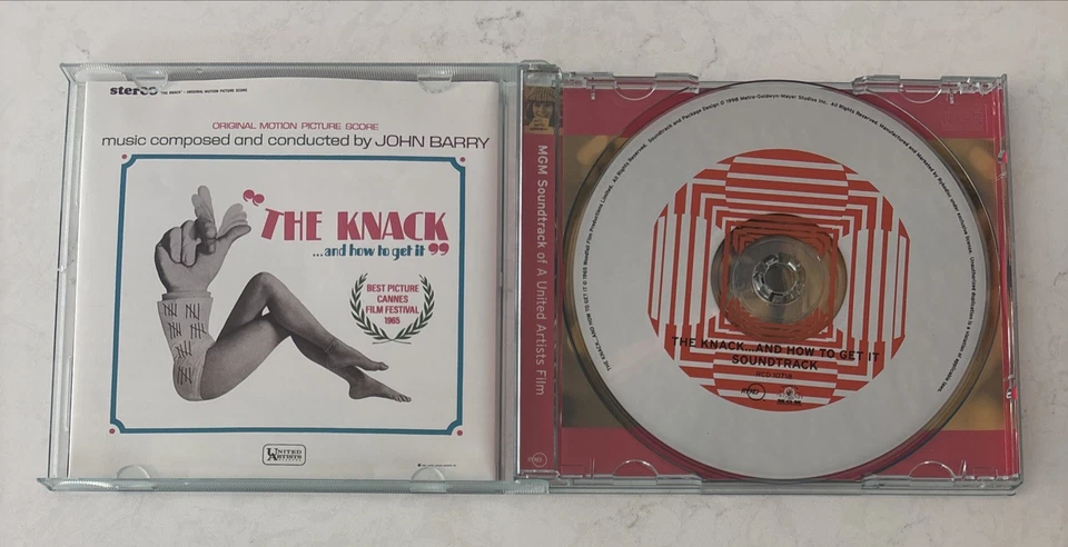 John Barry The Knack And How To Get It MGM Soundtrack OOP CD - Image 2 of 3
