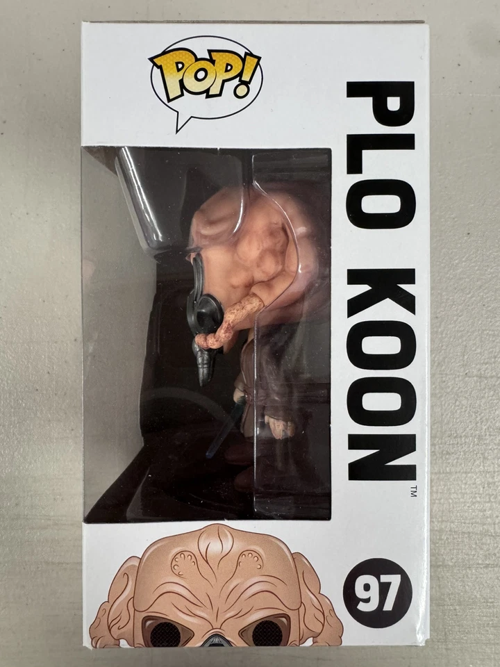Plo Koon 97 ~ Star Wars: The Clone Wars ~ Funko Pop Vinyl + FREE POP PROTECTOR - Image 2 of 4
